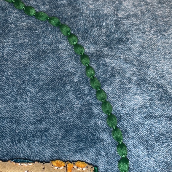 Rainbow elephant embroidered envelope clutch - Picture 6 of 7